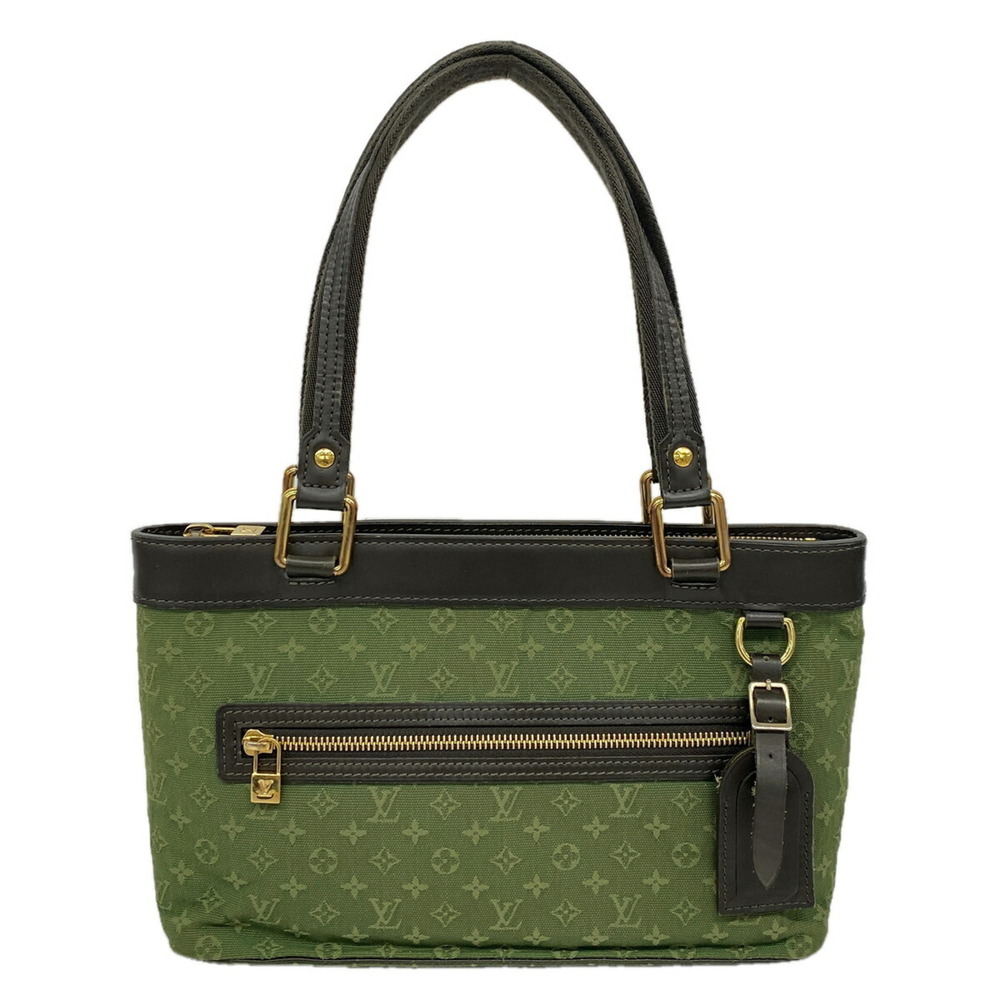 Louis Vuitton Monogram Mini Lucille PM Handbag M92682 TST Khaki Women's